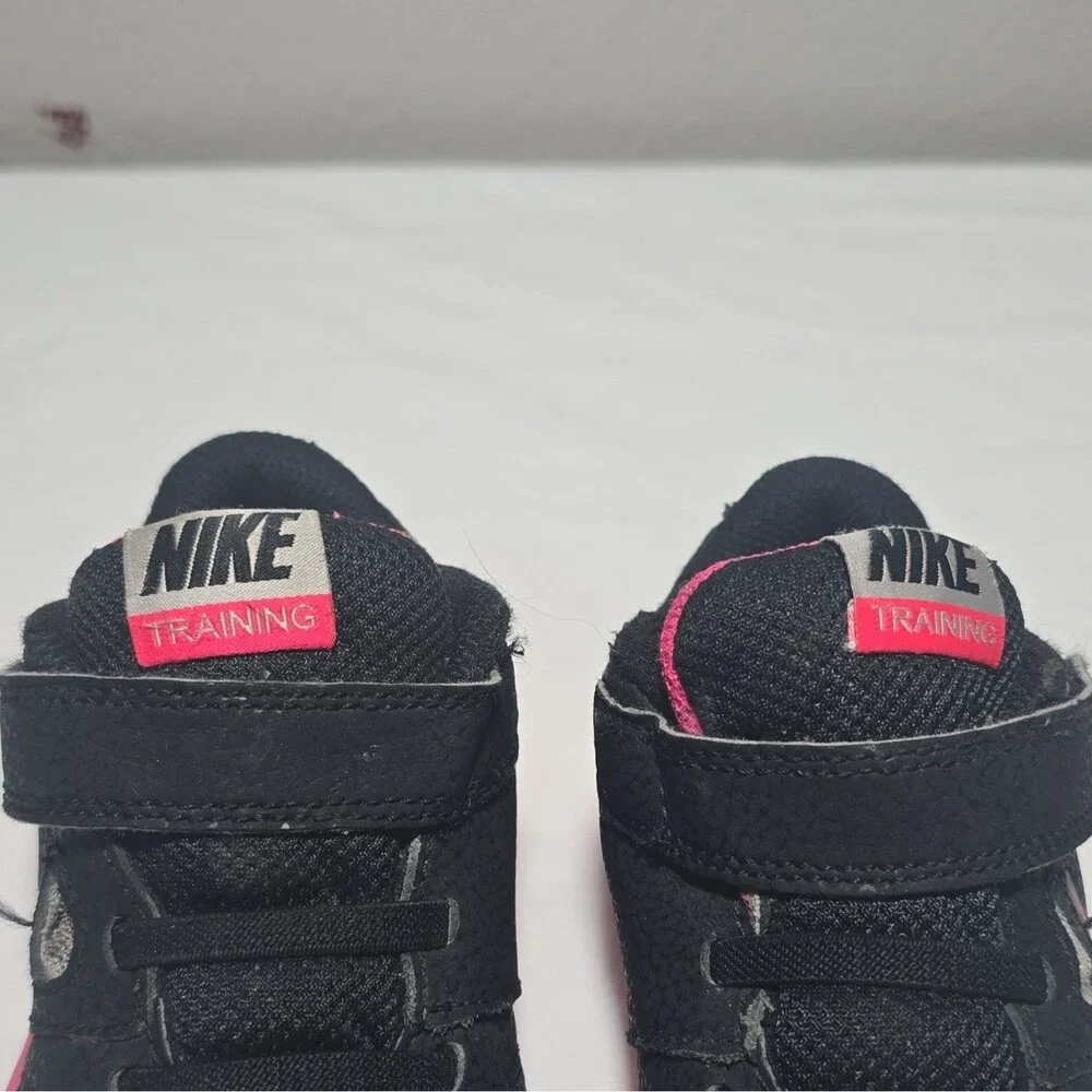 Nike Flex Supreme TR 2 Kids Toddler Black/Pink Sneakers US 9C